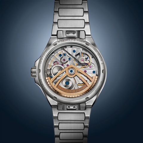 Arnold & Son Longitude Titanium Ocean Blue Watch