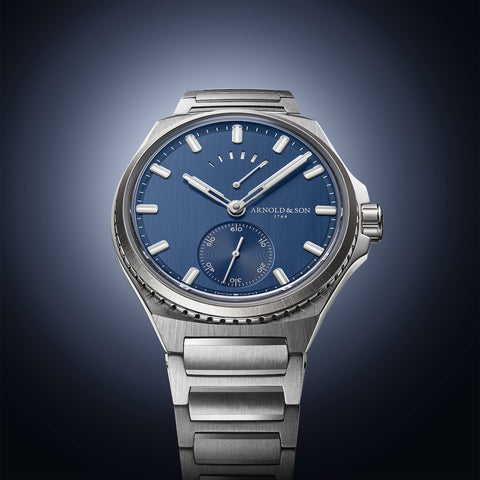 Arnold & Son Longitude Titanium Ocean Blue Watch