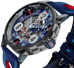B.R.M. Watches V6-44 Martini Racing Skeleton Limited Edition Watch