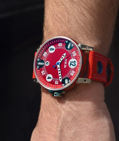 B.R.M. Watches Racing V6-44-SA ColorDrive Red Watch