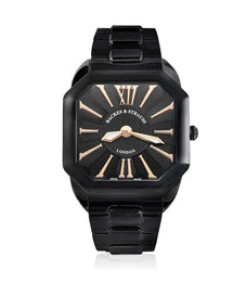 Backes & Strauss Watch W1 PM Black Leather