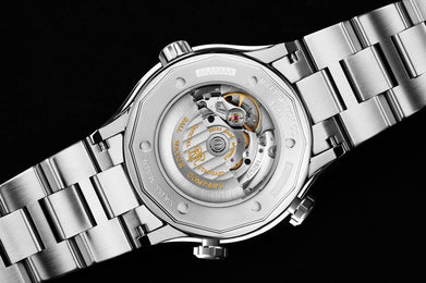 Ball Watch Company Roadmaster Marine GMT Limited Edition Watch with black dial, titanium strap, titanium case