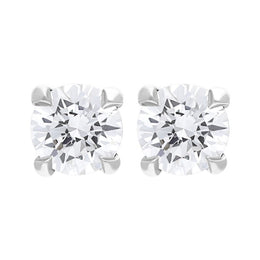18ct White Gold 0.40ct Diamond Brilliant Cut Stud Earrings