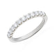 Platinum 0.50ct Diamond Harmony Half Eternity Ring