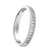 Platinum 0.30ct Diamond Devine Channel Set Half Eternity Ring