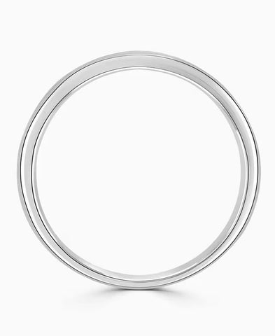 Platinum 0.30ct Diamond Devine Channel Set Half Eternity Ring