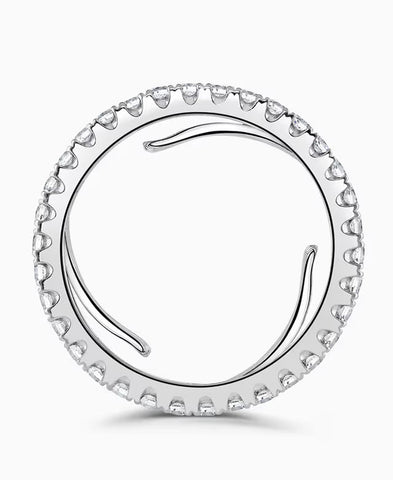 Platinum 1.04ct Diamond Evolution Full Eternity Ring