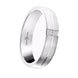 18ct White Gold 0.10ct GSI Diamond 5mm Wedding Band