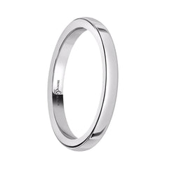 Platinum Ladies 2.5mm Wedding Band