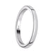 Platinum Ladies 2.5mm Wedding Band