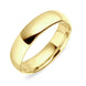9ct Yellow Gold 5mm Ultra Light Traditional Court Wedding Ring