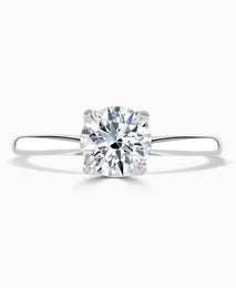 9ct White Gold 1.00ct Laboratory Grown Diamond Solitaire Engagement Ring
