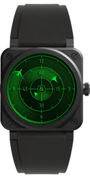 Bell & Ross BR 03 Green Radar Ceramic Limited Edition Watch