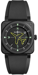 Bell & Ross Watch BR 03 Gyrocompass Limited Edition BR03A-CPS-CE/SRB