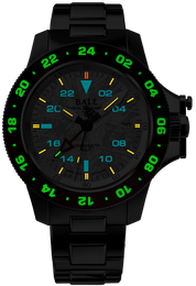 Ball Watch Company Engineer Hydrocarbon AeroGMT II Meteorite Limited Edition Watch with steel bracelet, steel case