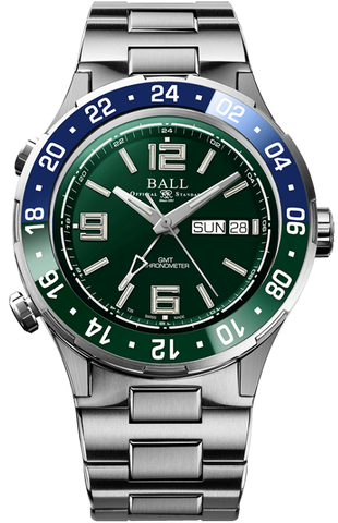 Ball Watch Company Roadmaster Marine GMT Limited Edition DG3000A-S9CJ-GR