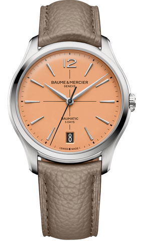 Baume et Mercier Clifton Baumatic Salmon Limited Edition Watch