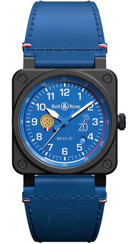 Bell & Ross Watch BR 03 92 Patrouille De France Limited Edition BR0392-PAF7-CE/SCA