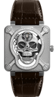 Bell &amp; Ross BR 01 Laughing Skull Limited Edition Watch BR01-SKULL-SK-LGD