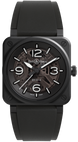 Bell &amp; Ross Watch BR 03 Skeleton Black Ceramic BR03A-BL-SKCE/SRB
