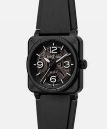 Bell & Ross BR 03 Skeleton Black Ceramic Watch