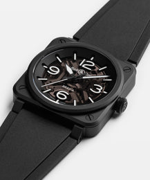 Bell & Ross BR 03 Skeleton Black Ceramic Watch
