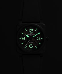 Bell & Ross BR 03 Skeleton Black Ceramic Watch