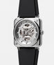 Bell & Ross BR 03 Skeleton Grey Steel Watch