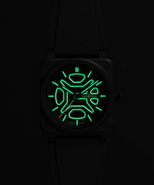 Bell & Ross BR 03 Skeleton Lum Ceramic Watch