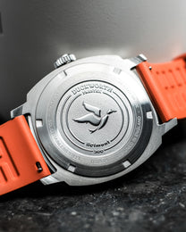 Duckworth Prestex Belmont Dive Orange Bracelet Watch