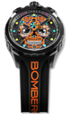 Bomberg Sugar Skull Orange Watch