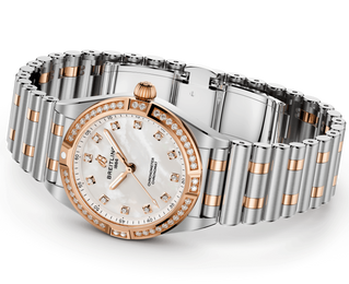 Breitling Chronomat 28 18k Red Gold Bracelet Watch