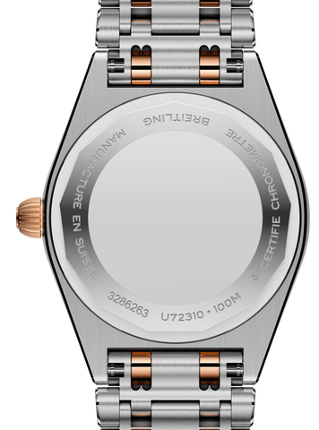 Breitling Chronomat 28 18k Red Gold Bracelet Watch