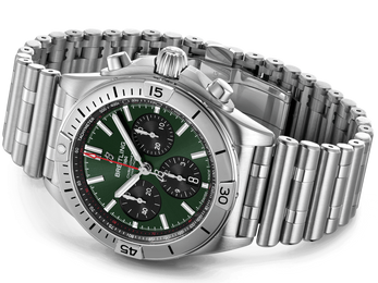 Breitling Ex-Display Chronomat B01 42 Green Watch