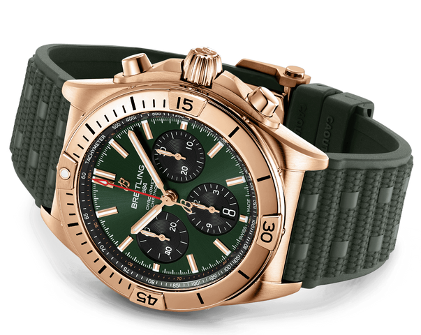 Breitling Chronomat B01 42 Green Watch