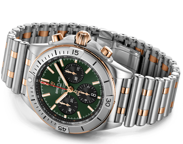 Breitling Chronomat B01 42 Green Watch