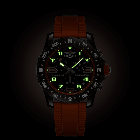 Breitling Endurance Pro 44 Orange Watch