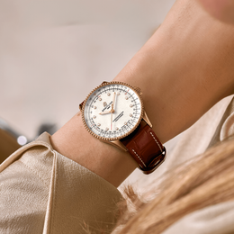 Breitling Navitimer 36 Automatic Alligator Watch