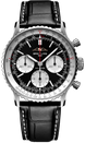 Breitling Watch Navitimer B01 Chronograph 41 Black Croc Folding Clasp AB0139211B1P1