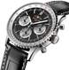Breitling Navitimer B01 41 Black Croc Folding Clasp Watch