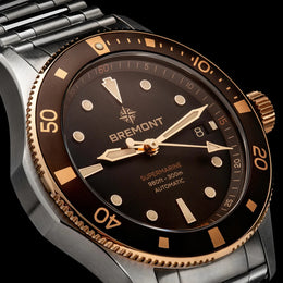 Bremont Supermarine 300M Date Brown Bracelet Watch