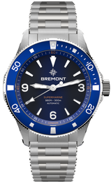 Bremont Watch Supermarine 300M Blue Bracelet SM40-ND-SS-BL-B