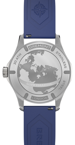 Bremont Supermarine 300M Blue Rubber Watch