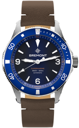 Bremont Watch Supermarine 300M Blue Leather SM40-ND-SS-BL-L-S