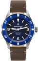 Bremont Watch Supermarine 300M Blue Leather SM40-ND-SS-BL-L-S