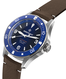 Bremont Supermarine 300M Blue Leather Watch