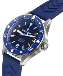 Bremont Watch Supermarine 300M Blue Rubber SM40-ND-SS-BL-R-S