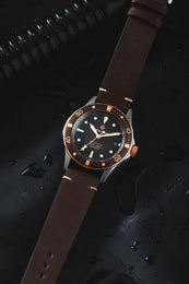 Bremont Supermarine 300M Date Brown Leather Watch