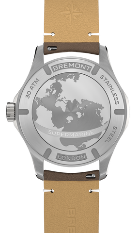 Bremont Supermarine 300M Blue Leather Watch