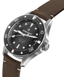 Bremont Supermarine 300M Date Black Leather Watch